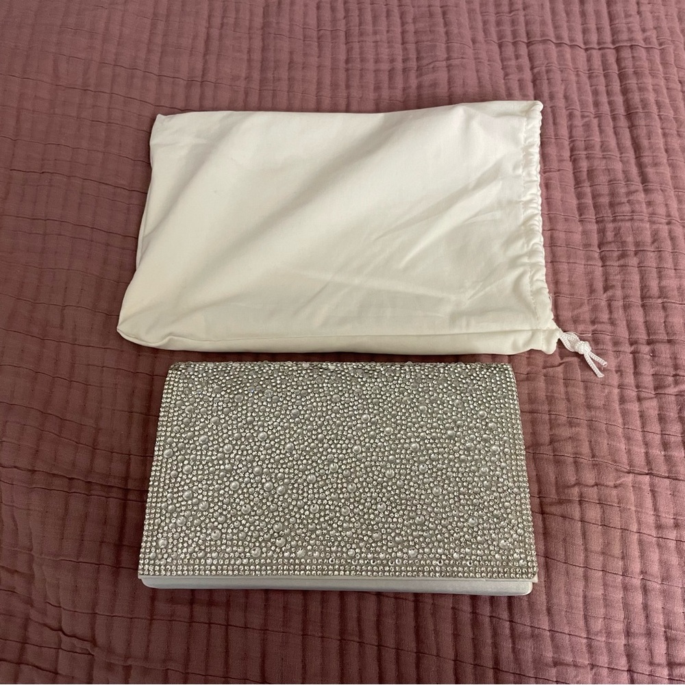 David’s Bridal Rhinestone Crossbody Purse